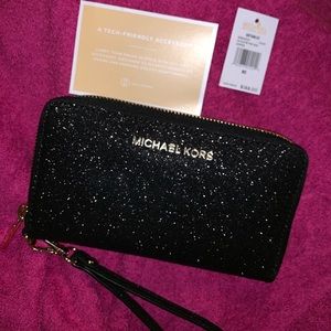 Brand New Michael Kors Sparkle Wallet